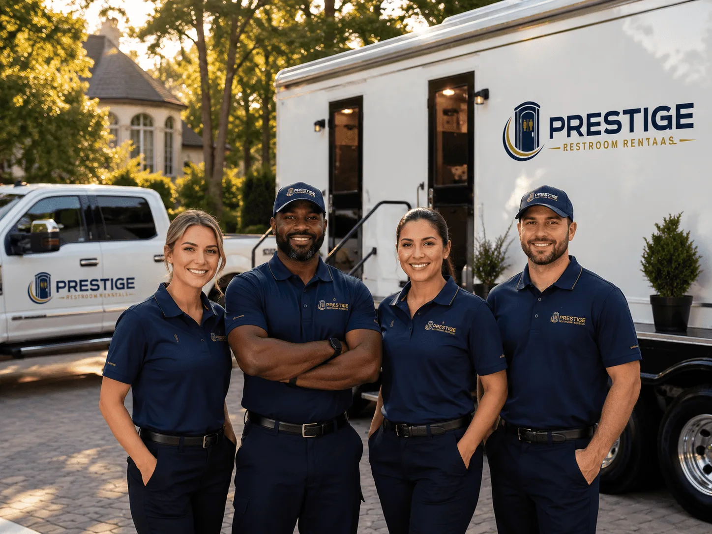 Trusted Luxury Portable Restrooms company in Wingate, TX